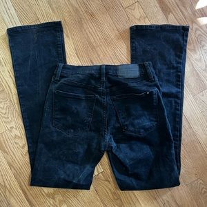 Lucky Brand, Ava Mid Rise Boot, Black, Size 4/27